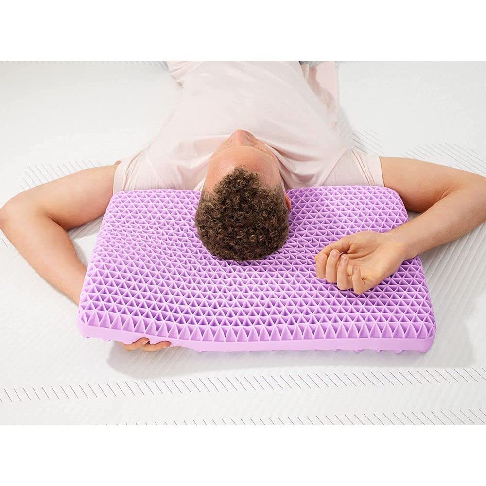 Cooling Ergonomic Support Pillow Adjustable Height