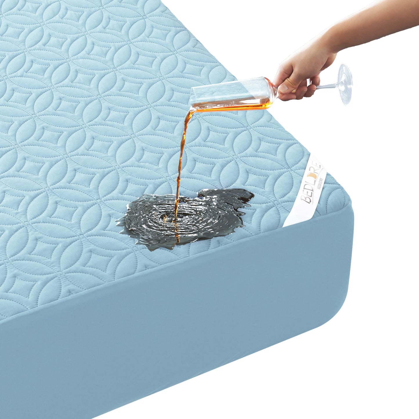 Waterproof Quilted Mattress Protector Deep Pocket Cover
