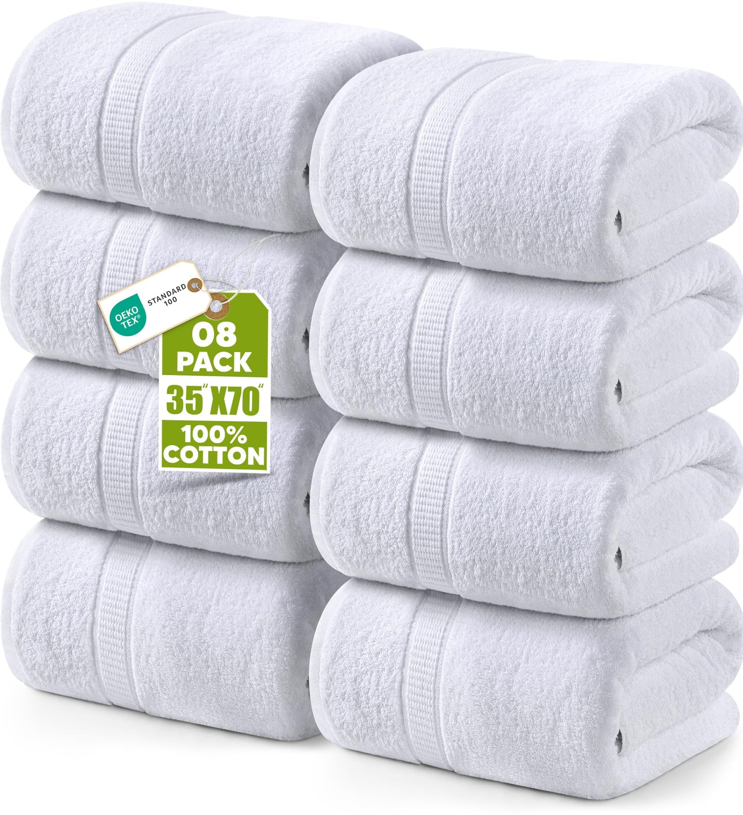 Jumbo Cotton Bath Sheet Extra Large Soft Quick-Dry