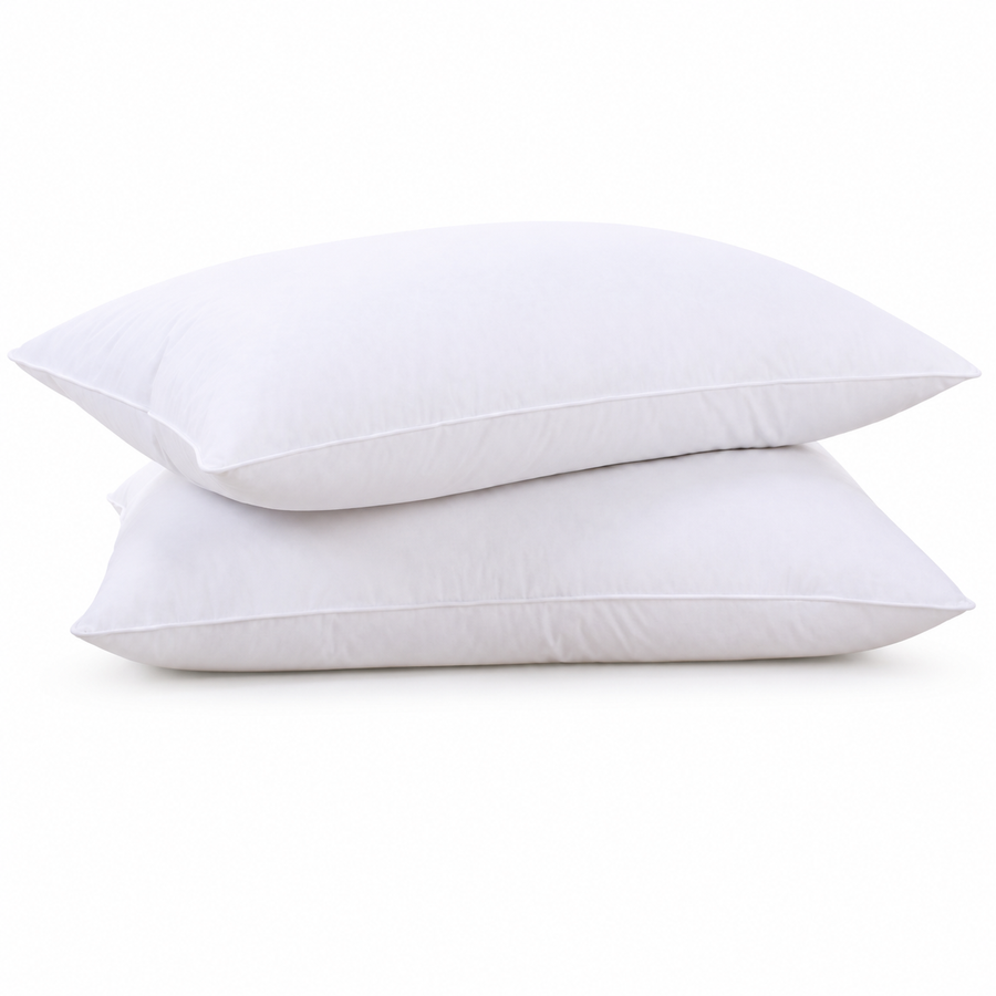 Goose Feather and Down Bed Pillow Inserts Soft