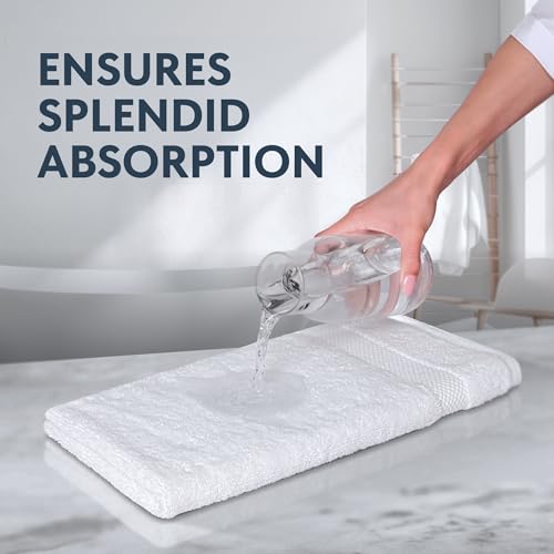 Luxury Cotton Hand Towel Set Hotel Spa 6-Pack