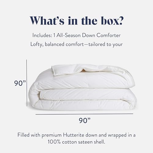 Hungarian Goose Down Duvet Insert 750 Fill Power