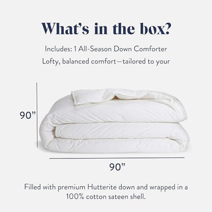 Hungarian Goose Down Duvet Insert 750 Fill Power