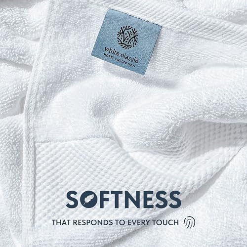 Luxury Cotton Hand Towel Set Hotel Spa 6-Pack