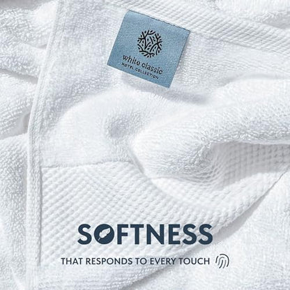 Luxury Cotton Hand Towel Set Hotel Spa 6-Pack
