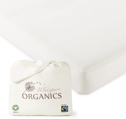 Organic Waterproof Pillow Protector and Mattress Pad