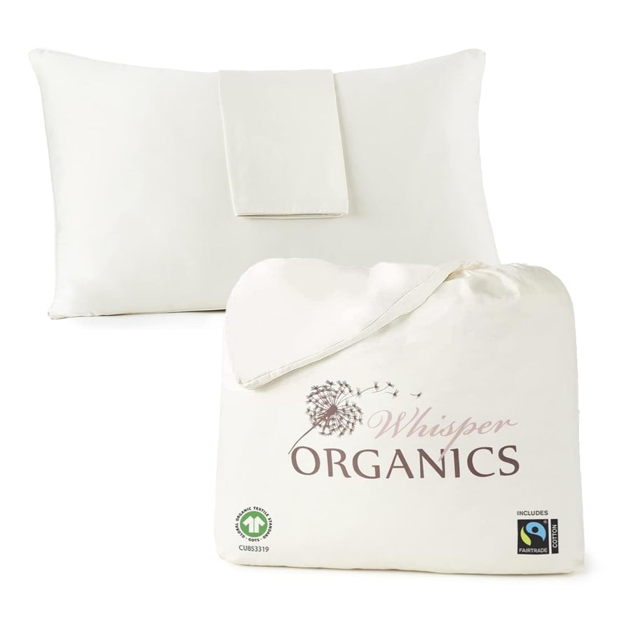 Organic Waterproof Pillow Protector and Mattress Pad