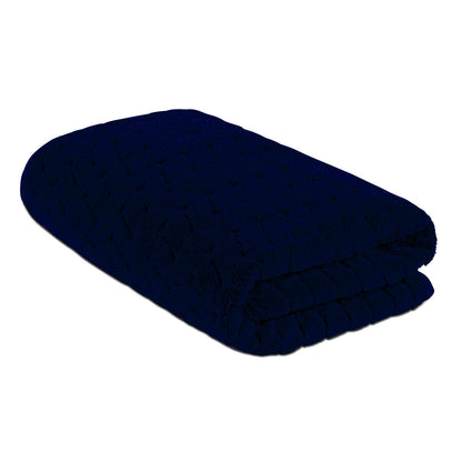 Turkish Cotton Towel Set Soft Plush Jacquard Design