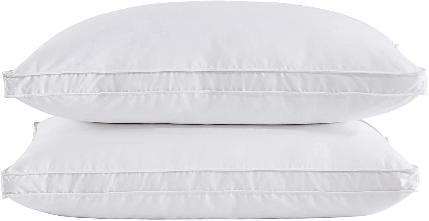 Goose Feather and Down Bed Pillow Inserts Soft