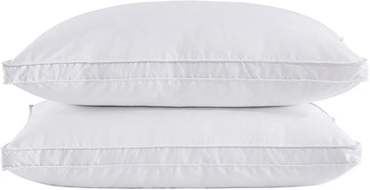 Goose Feather and Down Bed Pillow Inserts Soft
