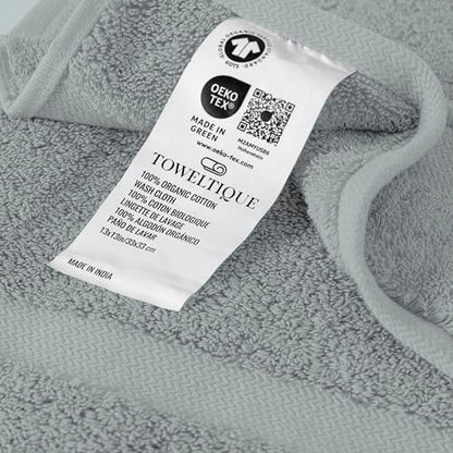 Pack of 4 Organic Cotton Hand Towels
