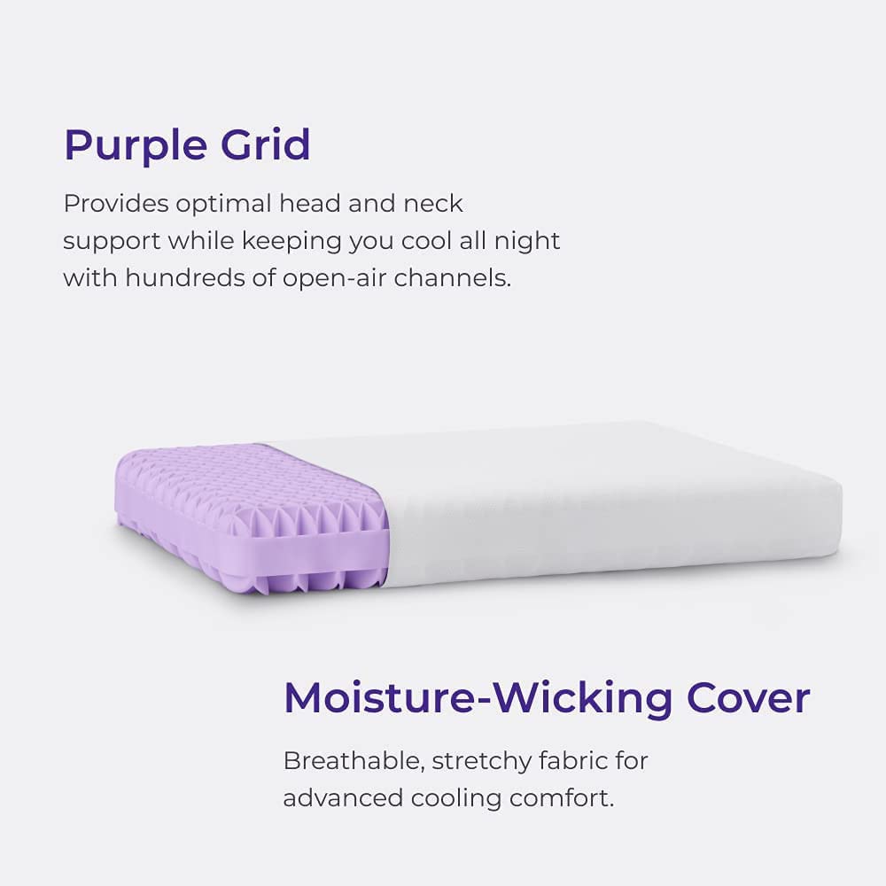 Cooling Ergonomic Support Pillow Adjustable Height