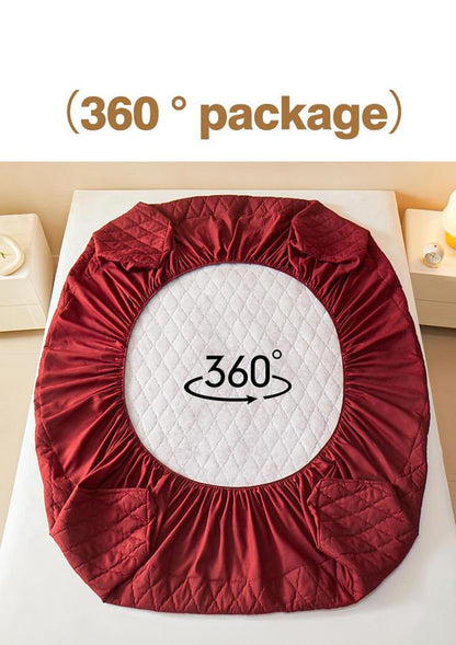 Waterproof Quilted Mattress Protector Deep Pocket Fit