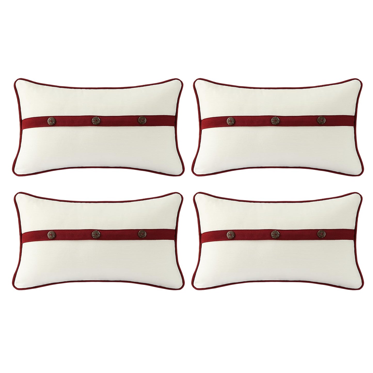 Outdoor Decorative Pillow Set for Patio Couch