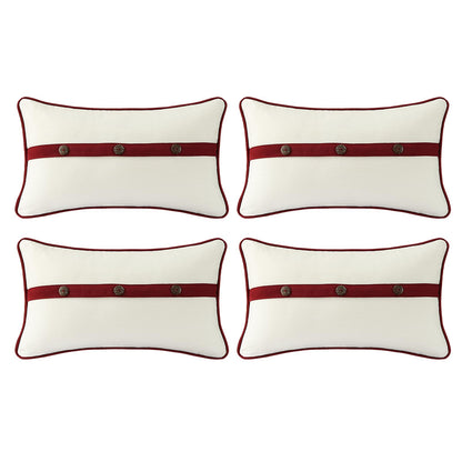 Outdoor Decorative Pillow Set for Patio Couch