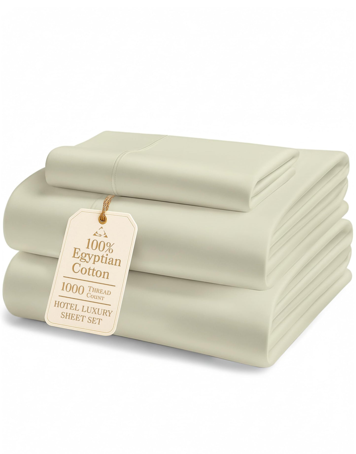 Egyptian Cotton Sheet Set 1000 Thread Count Soft