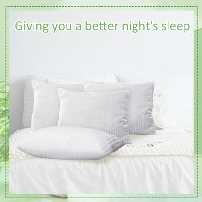 Down Alternative Bed Pillow Inserts Soft 20-Pack