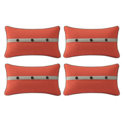 Outdoor Decorative Pillow Set for Patio Couch