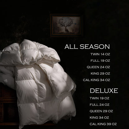 Polish Goose Down Duvet Insert 950 Fill Power