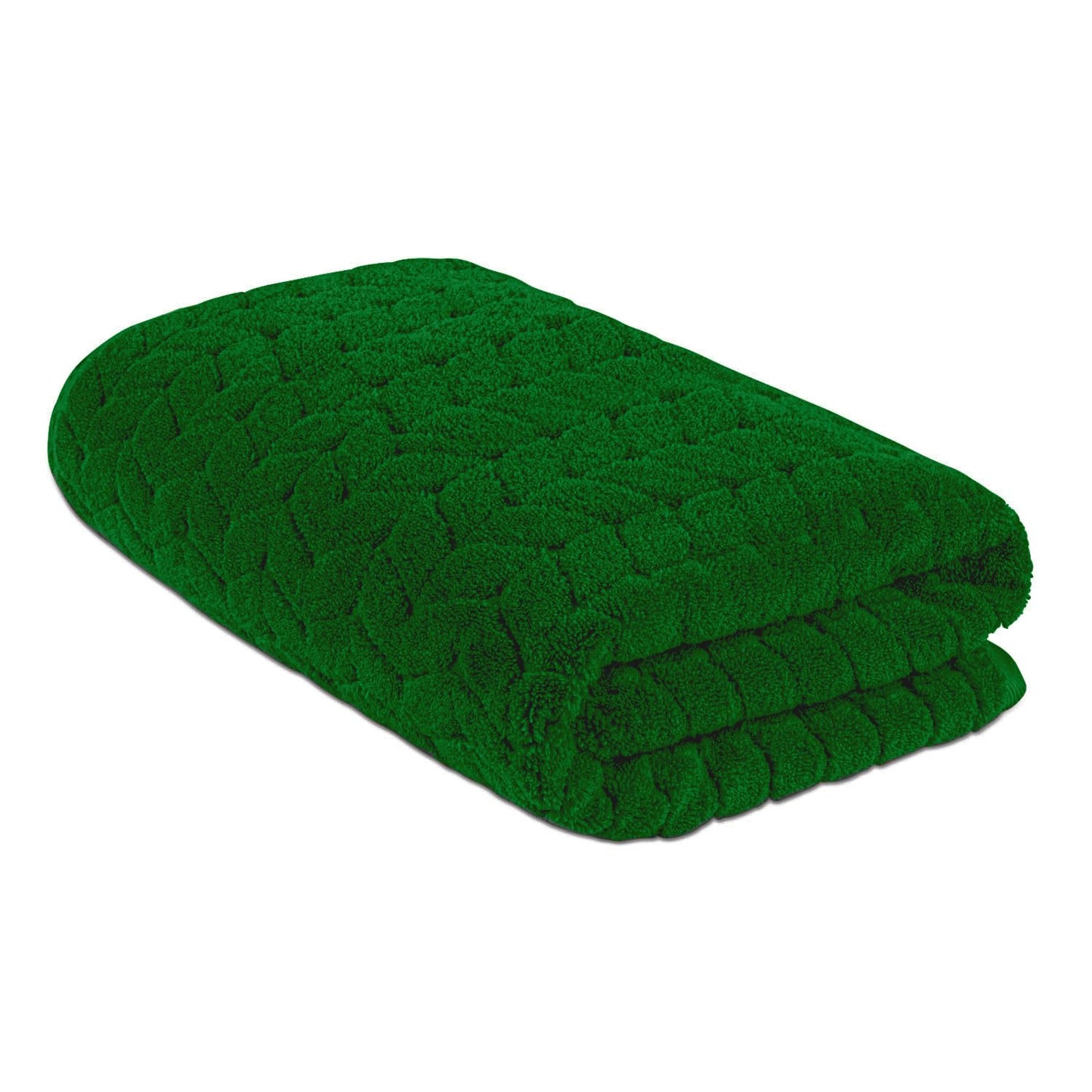Turkish Cotton Towel Set Soft Plush Jacquard Design