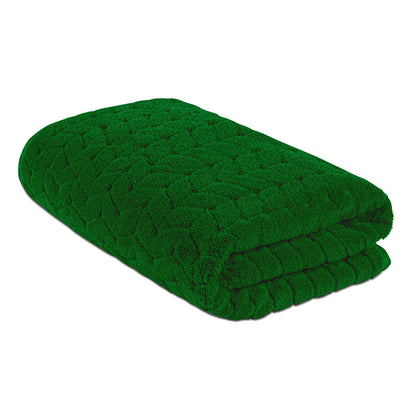 Turkish Cotton Towel Set Soft Plush Jacquard Design