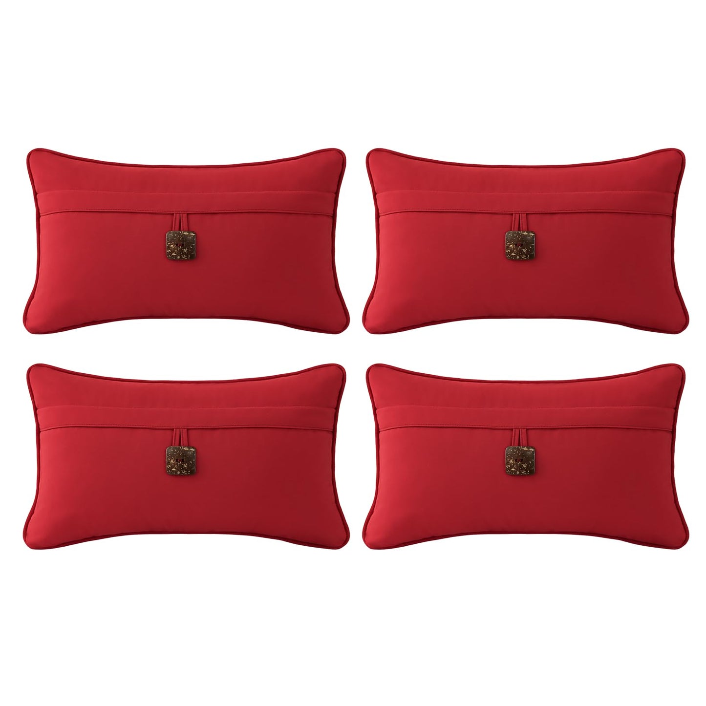 Outdoor Decorative Pillow Set for Patio Couch