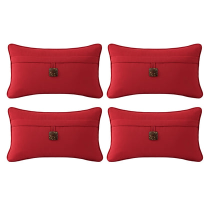 Outdoor Decorative Pillow Set for Patio Couch