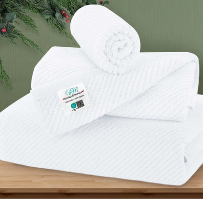 Cotton Bathroom Towel Gift Set 6-Piece Collection