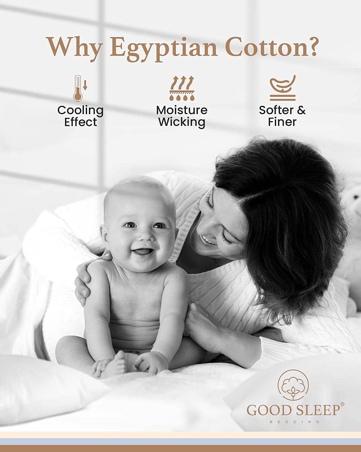 Egyptian Cotton Pillowcase Set 1000 Thread Count