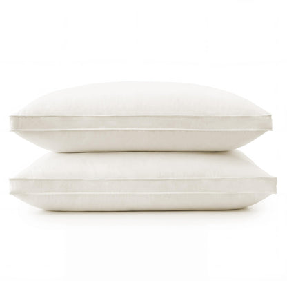 Goose Feather and Down Bed Pillow Inserts Soft