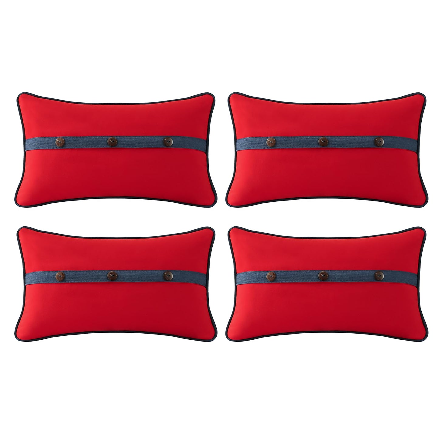 Outdoor Decorative Pillow Set for Patio Couch