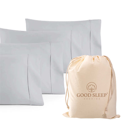 Egyptian Cotton Pillowcase Set 1000 Thread Count