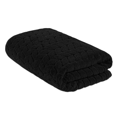 Turkish Cotton Towel Set Soft Plush Jacquard Design