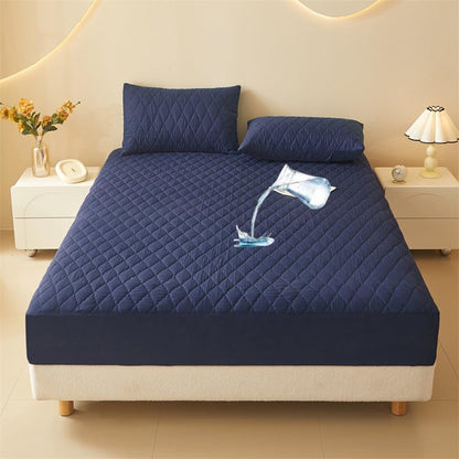 Waterproof Quilted Mattress Protector Deep Pocket Fit