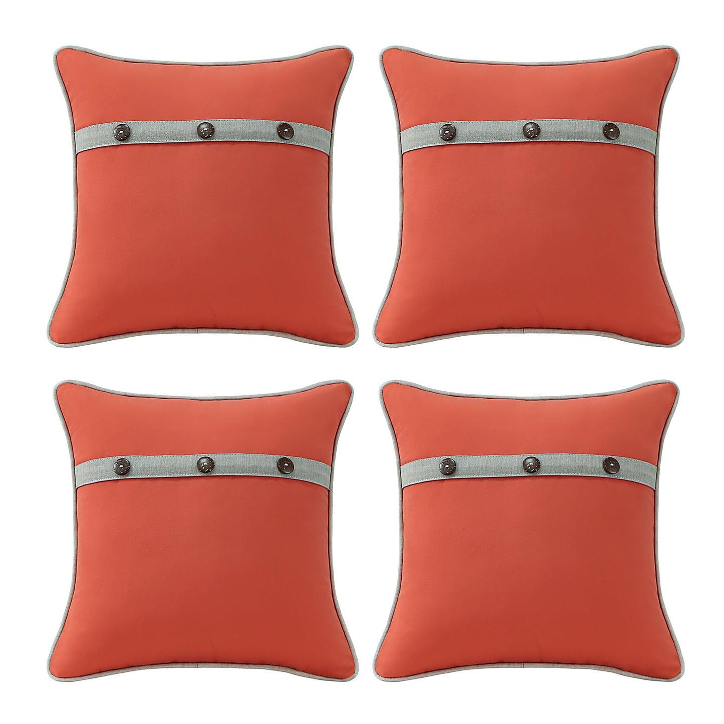 Outdoor Decorative Pillow Set for Patio Couch