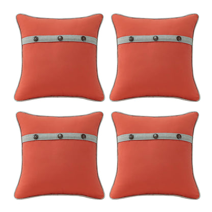 Outdoor Decorative Pillow Set for Patio Couch