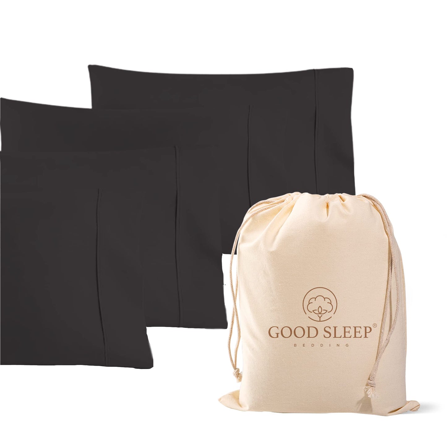 Egyptian Cotton Pillowcase Set 1000 Thread Count