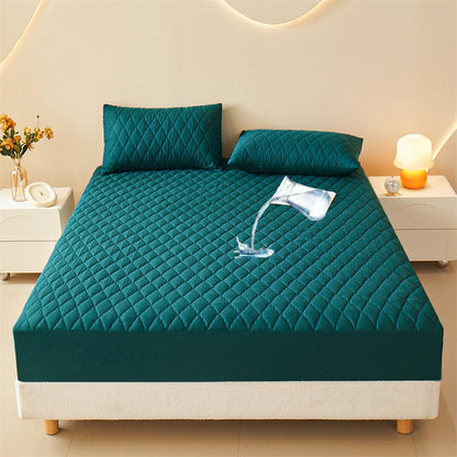 Waterproof Quilted Mattress Protector Deep Pocket Fit