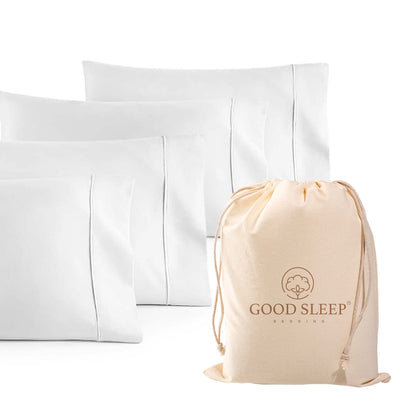 Egyptian Cotton Pillowcase Set 1000 Thread Count