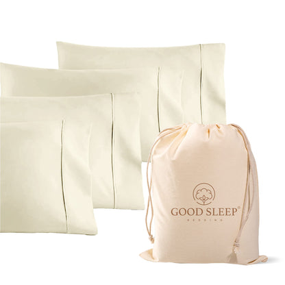 Egyptian Cotton Pillowcase Set 1000 Thread Count