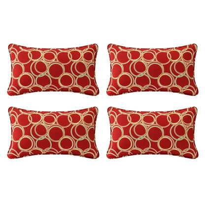 Outdoor Decorative Pillow Set for Patio Couch