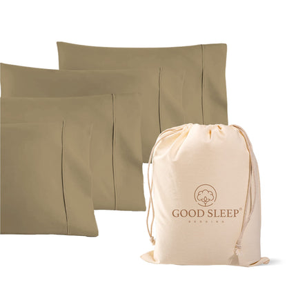 Egyptian Cotton Pillowcase Set 1000 Thread Count