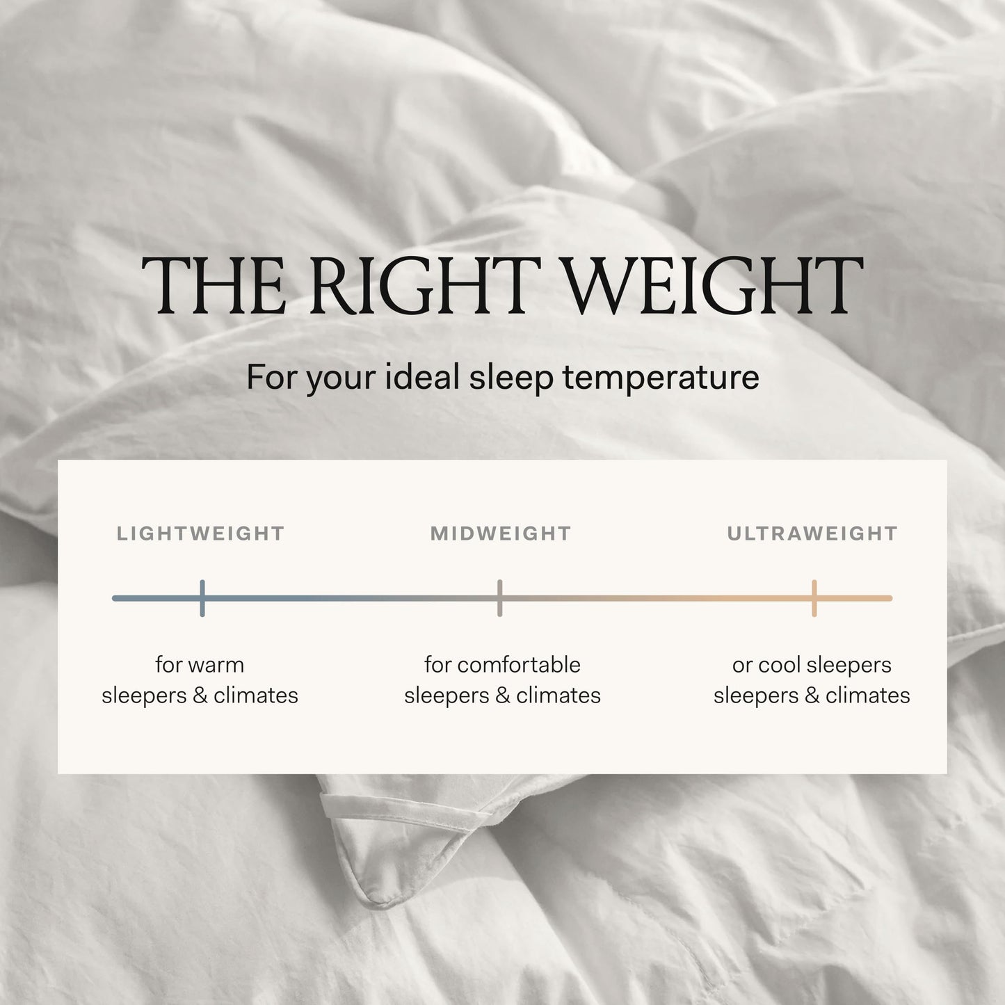 Organic Cotton Down Duvet Insert Luxury Comfort