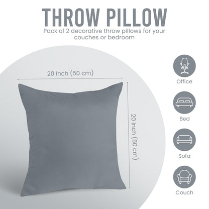 Decorative Throw Pillow Inserts Soft Fluffy Support