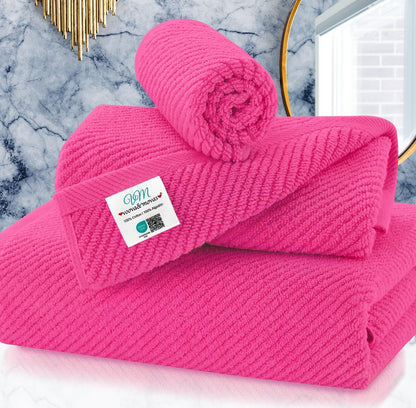 Cotton Bathroom Towel Gift Set 6-Piece Collection