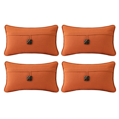 Outdoor Decorative Pillow Set for Patio Couch