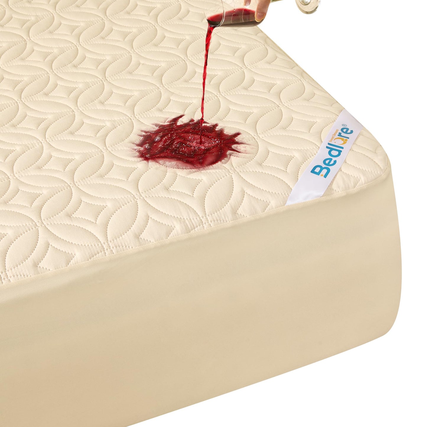 Waterproof Quilted Mattress Protector Deep Pocket Cover