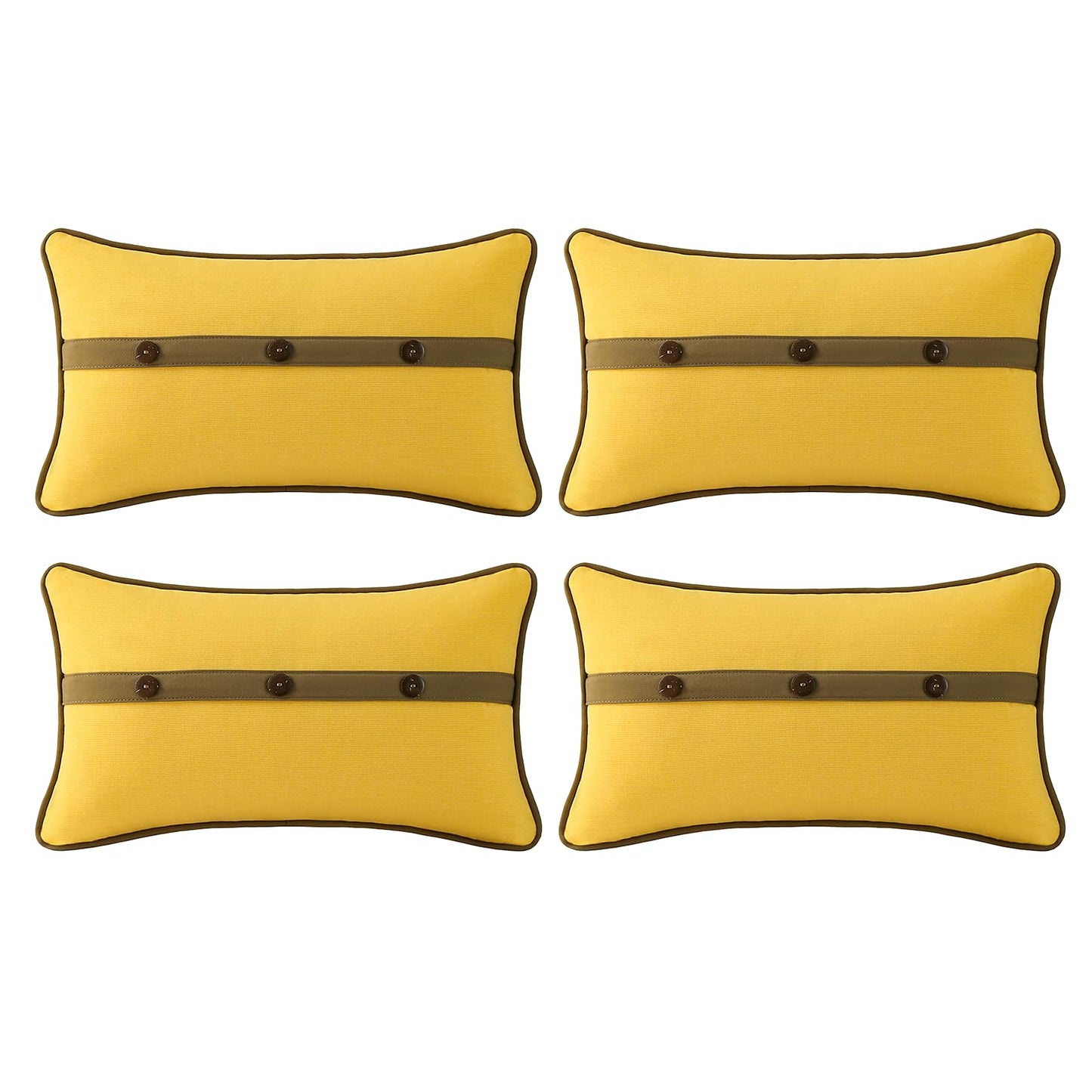 Outdoor Decorative Pillow Set for Patio Couch