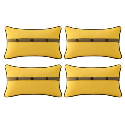 Outdoor Decorative Pillow Set for Patio Couch