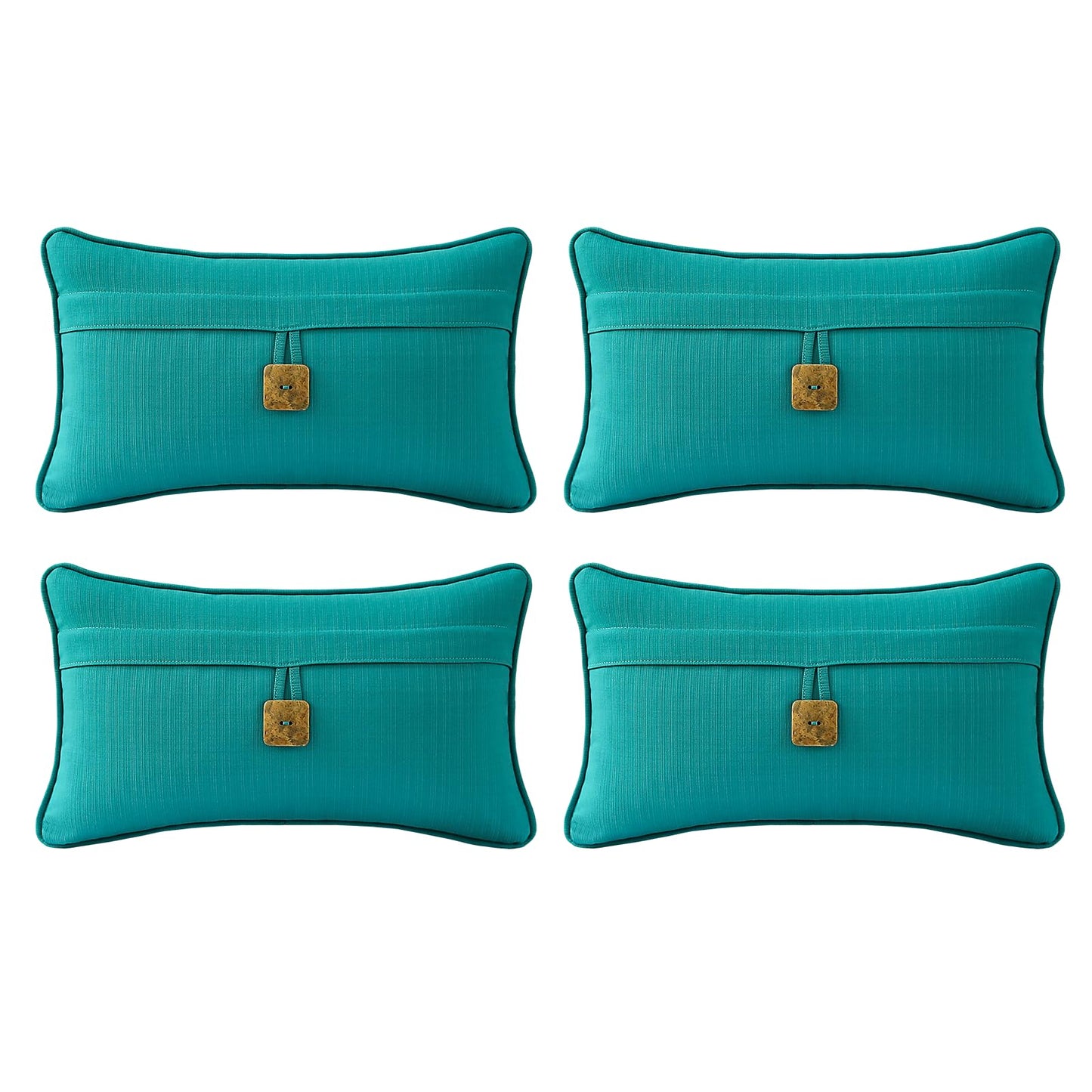 Outdoor Decorative Pillow Set for Patio Couch